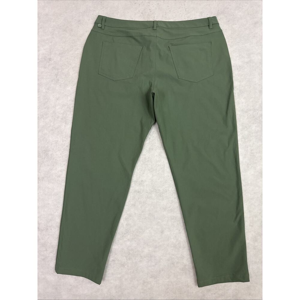 Lululemon ABC Pants Mens 40 Green Warpstreme Classic Fit 5 Pocket Golf Casual - Picture 4 of 11